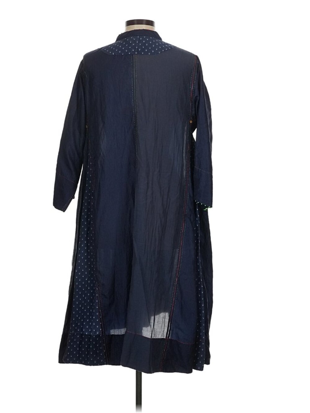 Pero Tunic Wrap Dress in Navy 36 XS - Picture 4 of 5